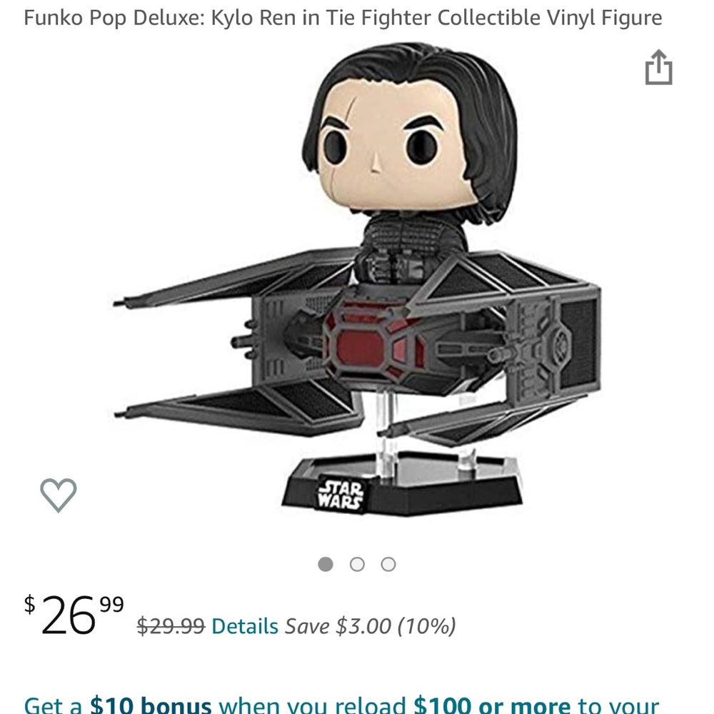 Star Wars Kylo Ren with fighter